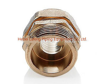 Forged technics male thread brass fitting for plumbing pex-al pex pipe