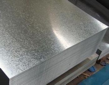 Galvanized steel coil and plate