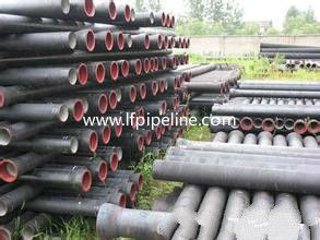 Ductile iron pipes for water