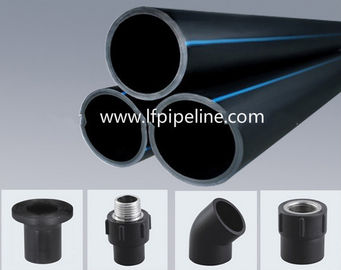 Standard 0.4mpa 1mpa and 1.6mpa hdpe pipe and elbow fittings