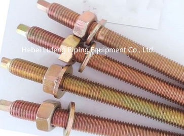 high quality galvanized stud bolt for chemical anchor