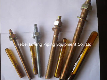 high quality galvanized stud bolt for chemical anchor