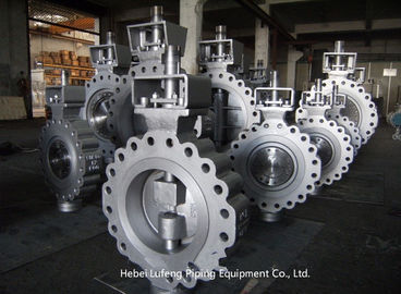 Triple Offset Stainless Steel Lug Wafer Flange Butterfly Valve