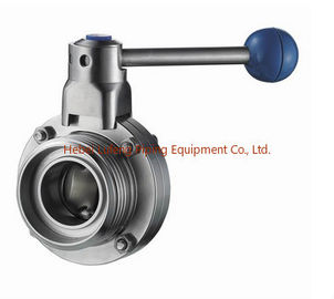 Factory direct sales 304 stainless steel lp butterfly valve