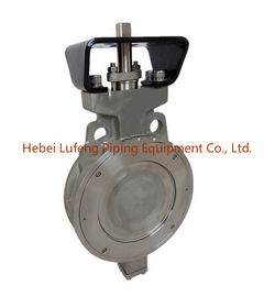 GH300 Series Wafer type HP High Performance Stainless Steel Butterfly Valve