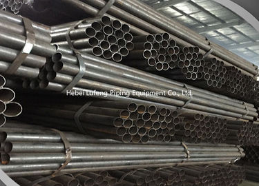 BS1387 EN39 scaffolding ERW black steel pipe structure pipe