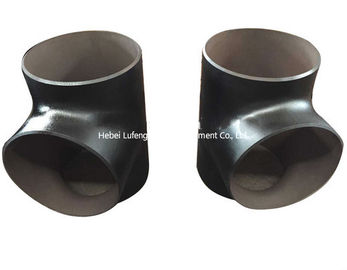 20 inch Black Steel Pipe Tee, ASME B16.9 Sch STD Seamless Pipe Tee