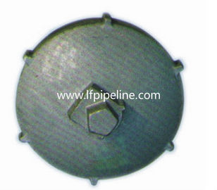 OEM custom casting products cast iron pipe end cap