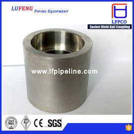 Forged High Pressure Pipe Fittings Socket Weld 1 4 npt Half Coupling