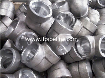 astm A105 carbon steel 90 degree socket weld forged pipe fittings elbow