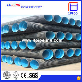 High Grade Double-wall Corrugated HDPE Pipe for Sewage Plant