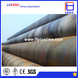 LSAW/ SSAW spiral round welded steel pipe used building material