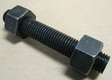 track bolt with nuts,hexagon nut and bolt GRADE 12.9 TOP QUALITY,40Cr track stud bolt and nut