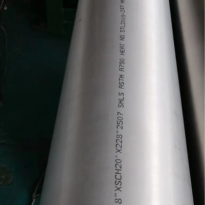 DUPLEX PIPING 2507 UNS S32750 SEAMLESS, PE, 8" Sch20, ASME B36.19