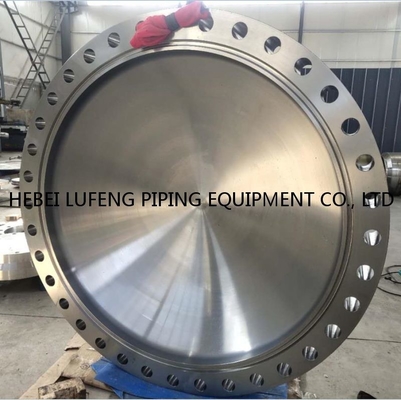 Forged super duplex steel S32750(2507) flanged ellipsoidal head